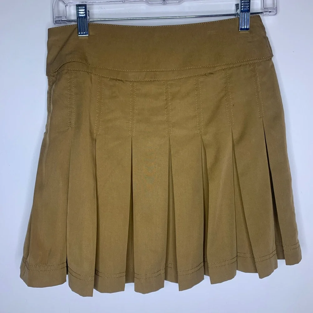 Free People Lost In The Light Pleated Belted Miniskirt - Picture 5 of 7